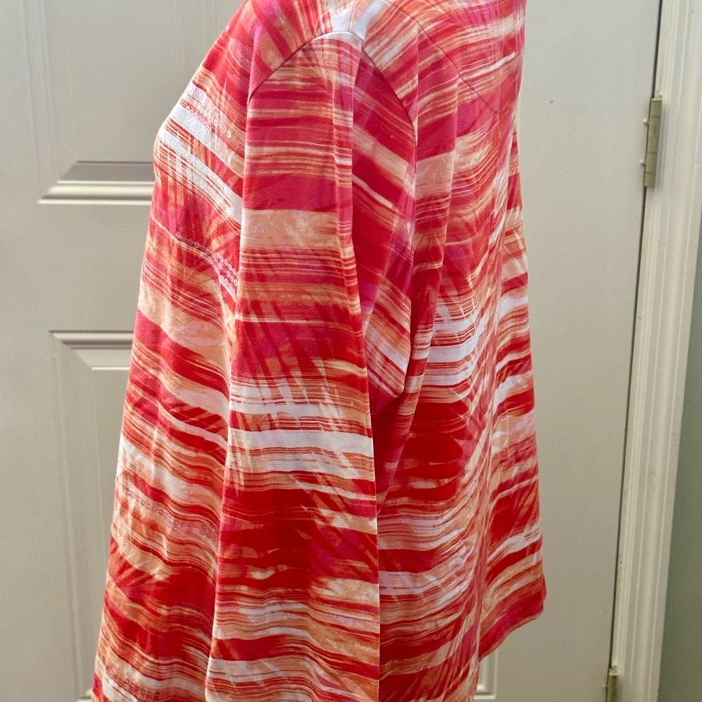 Ruby Rd.‎ 3/4 sleeve Blouse. Plus Size - Picture 5 of 9